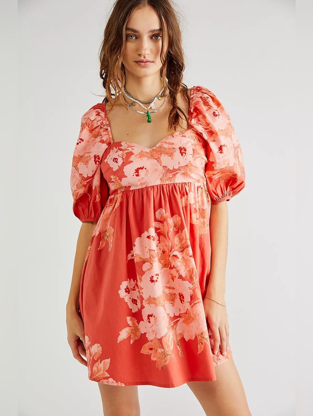 FREE PEOPLE Peony Babydoll Dress ** Size Medium
